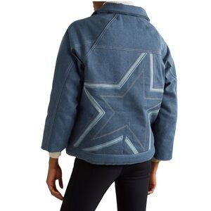 PERFECT MOMENT X DL1961 Corentine Embroidered Denim Jacket - Women’s Size M -New